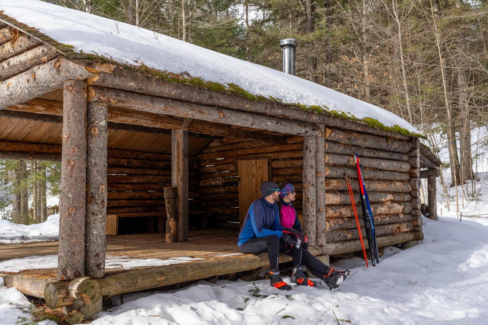 Le Baluchon Eco-Villegiature Saint-Paulin Exterior foto