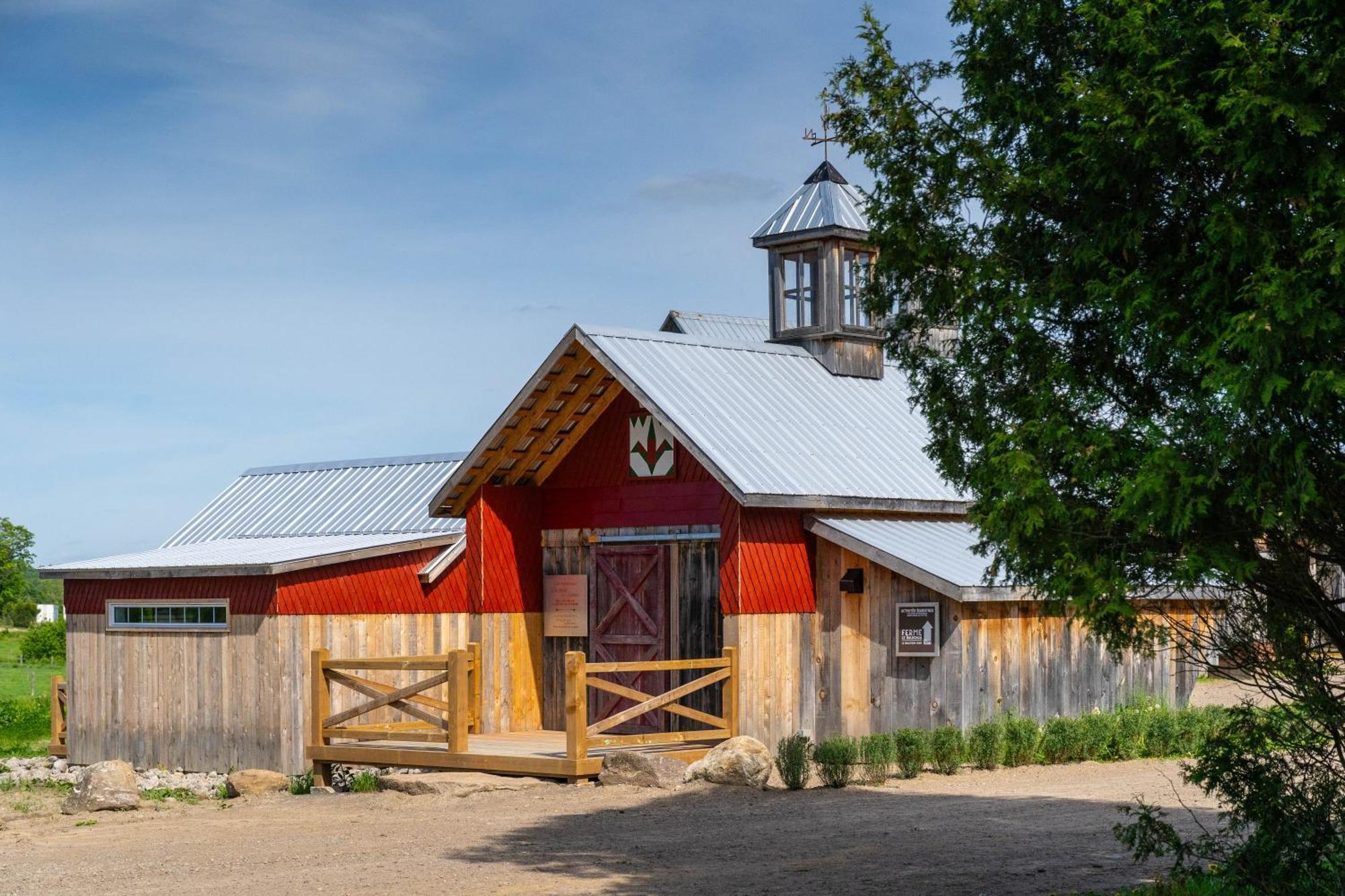 Le Baluchon Eco-Villegiature Saint-Paulin Exterior foto